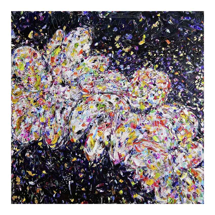 Blooming Sky – Sabeth Holland Ausstellung Galerie Kunsthaus Rapp 2024 "no limits – Im Bann der Fantasie"