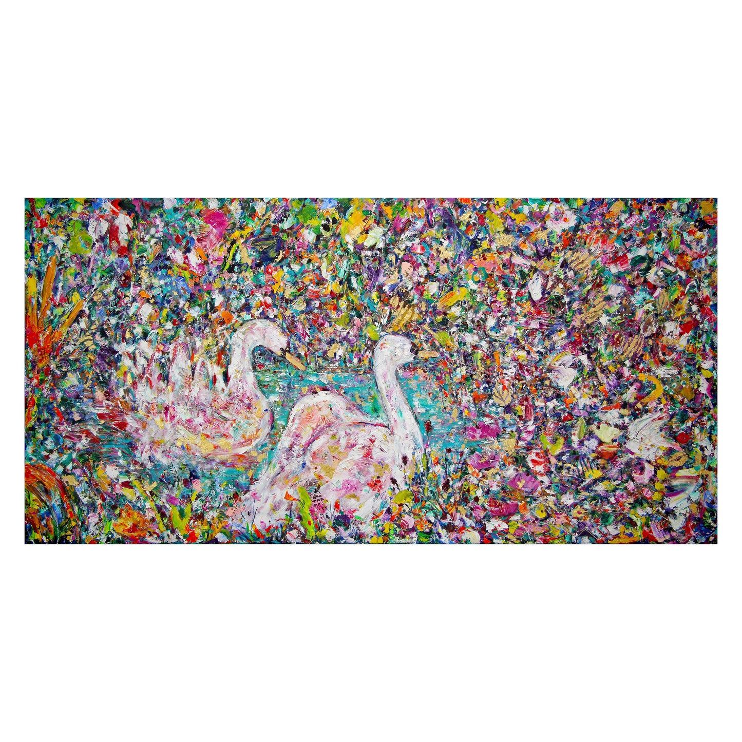 Swandance – Sabeth Holland Ausstellung Galerie Kunsthaus Rapp 2024 "no limits – Im Bann der Fantasie"